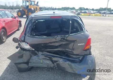 2017 Toyota Yaris L из США, поврежденный, VIN VNKKTUD37HA080440